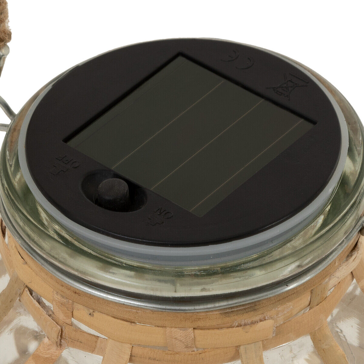 Lanterna Solar Vidro Niky, , large