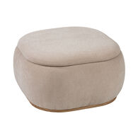 Puf/mesa de centro PHILIPE beige