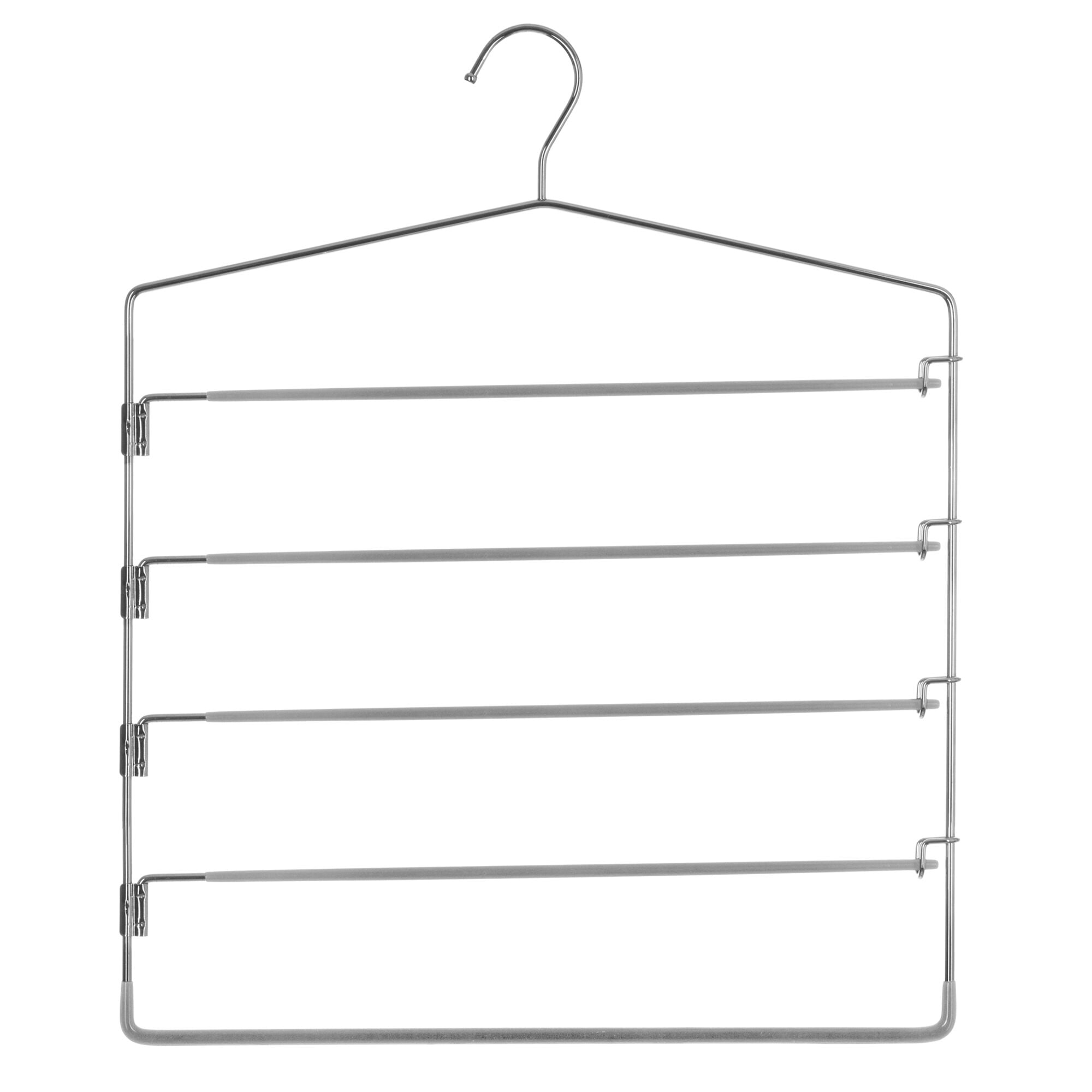 Cabide para calças em metal com 4 divisórias, , large