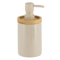 Dispensador para jab&oacute;n l&iacute;quido beige 280ml