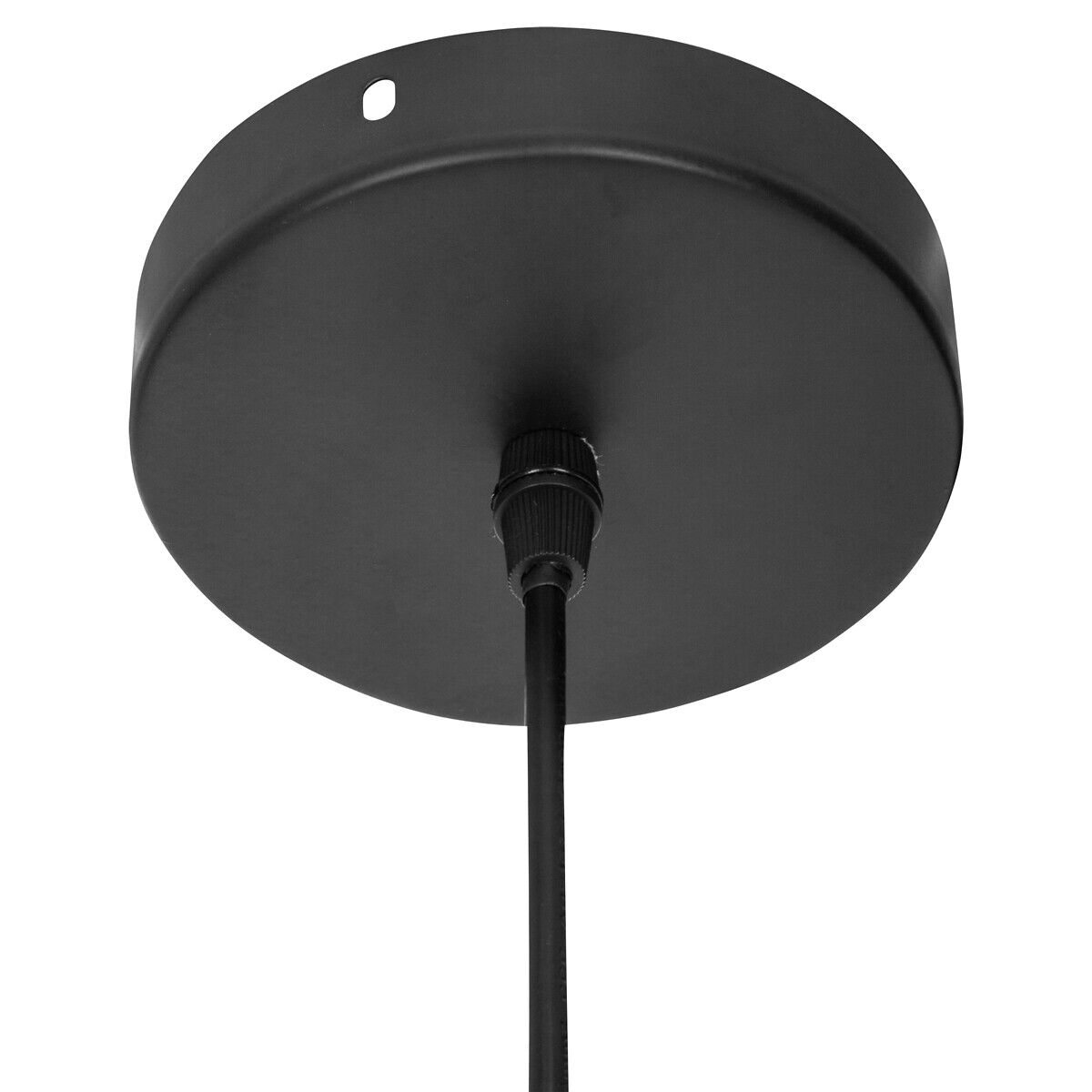 Candeeiro de teto em pvc e metal anea, , large
