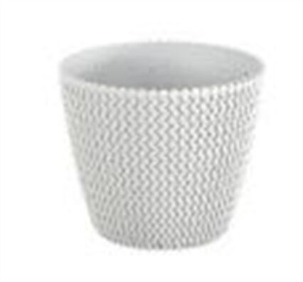 Plant pot SPLOFY white eco wood, , large