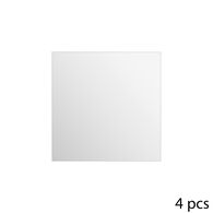 Conjunto De 4 Espelhos Adesivos Quadrados