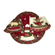 Alfombra de &aacute;rbol de Navidad 110cm