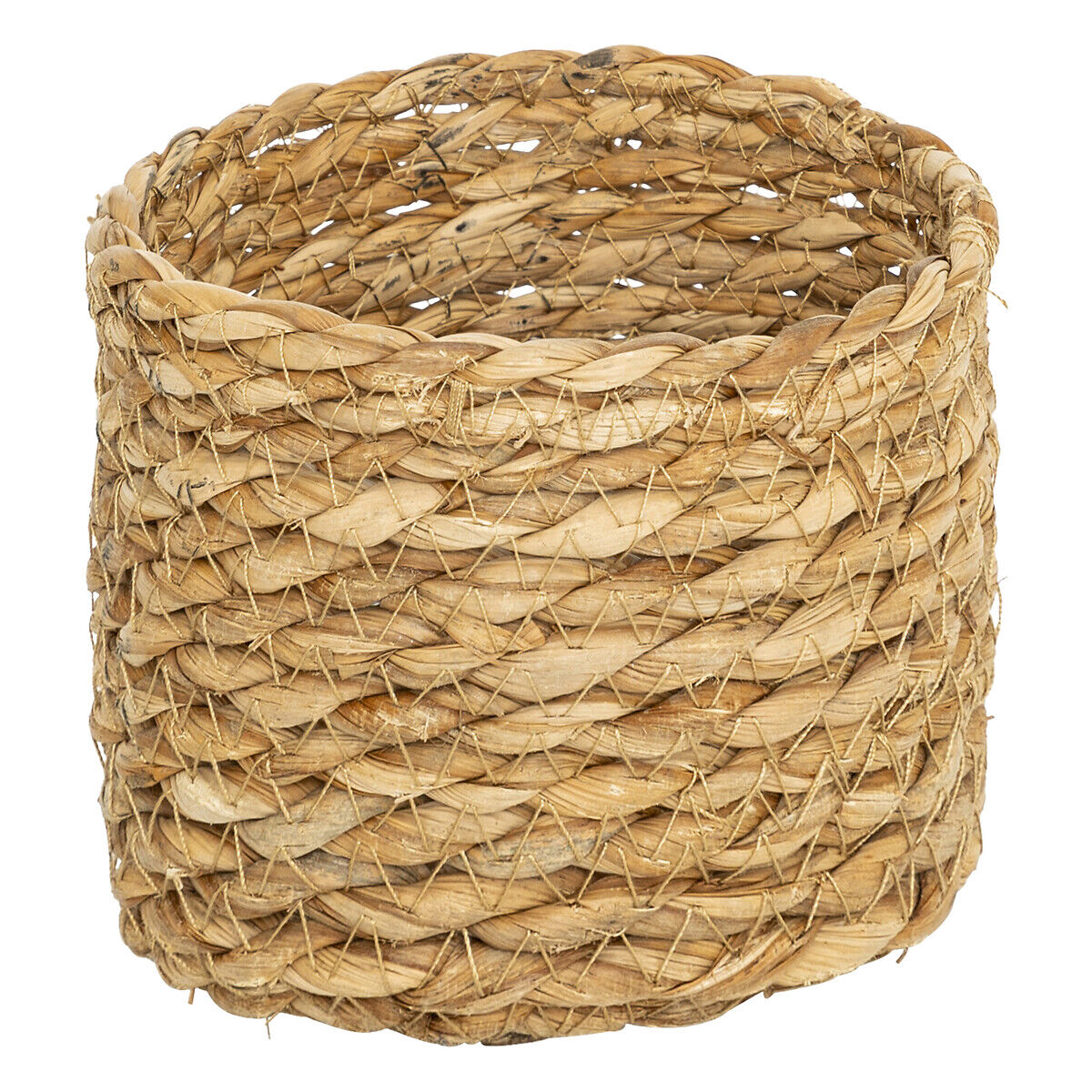 Conjunto de 9 cestos em ráfia bege LIT, , large