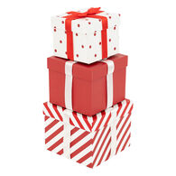 Set 3 cajas de regalo decoradas