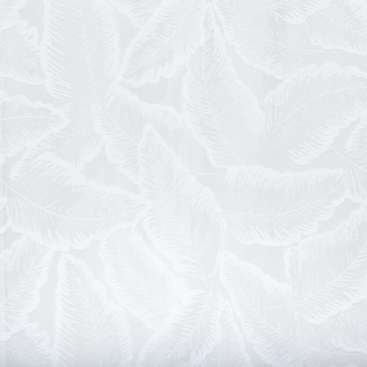 Cortina com folhas LAZI branca 140x240cm, , large