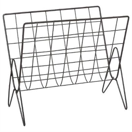 Porta revistas em metal, , large