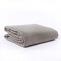 Colcha De Casal Grace Taupe 250x250cm