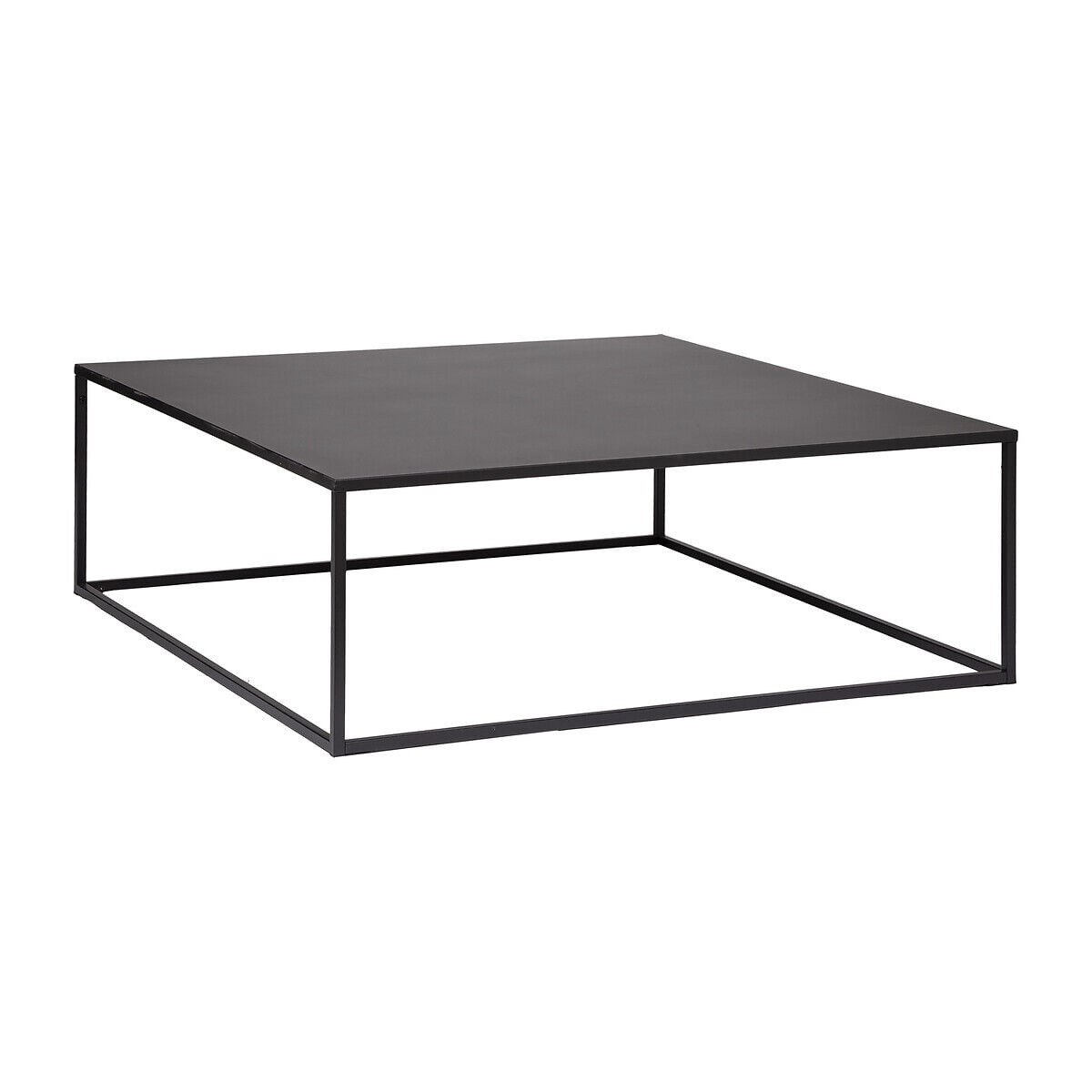 Mesa de centro em metal preto GOTA, , large