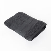 Toalla de mano ESSENZA gris oscuro 50x90cm