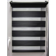 Estor De Tela Noche/Día Negro 147x180Cm