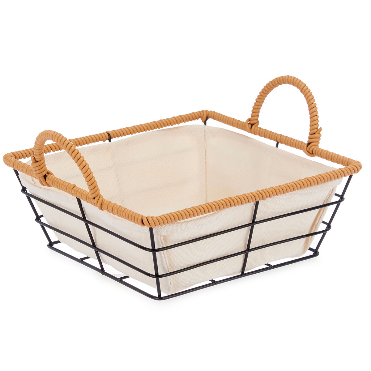 Cesto para pão com asas, , large