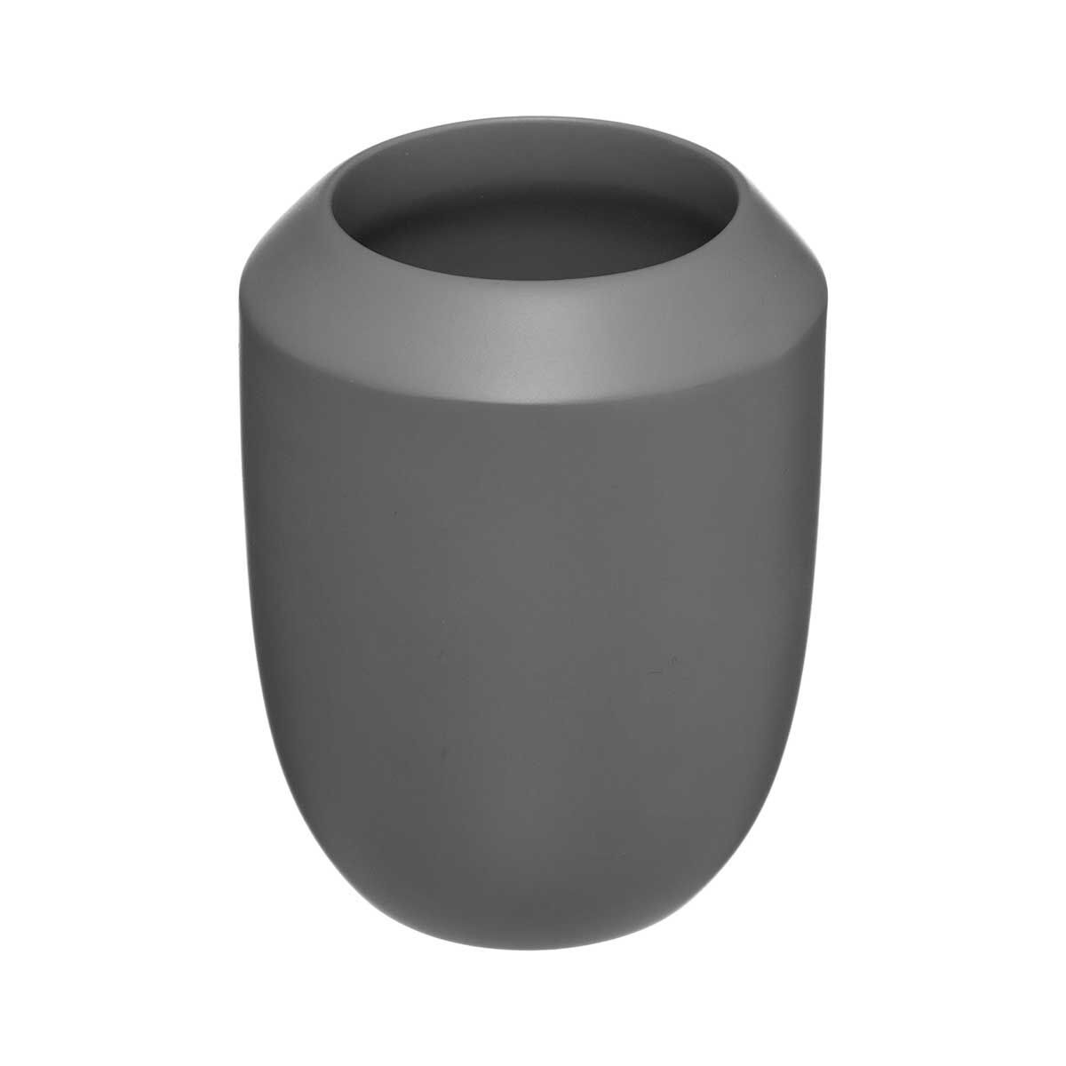 Bathroom tumbler TRIO grey, , large