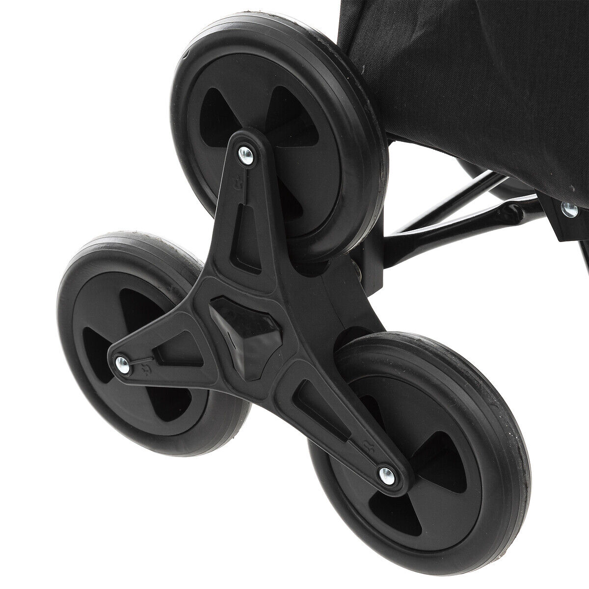 Carro de compras preto, , large