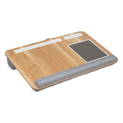 Base ATHOME para portátil bege em mdf, , large