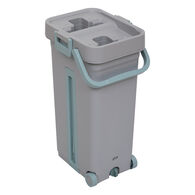 Cubo mec&aacute;nico SKY gris con mopa 5 litros