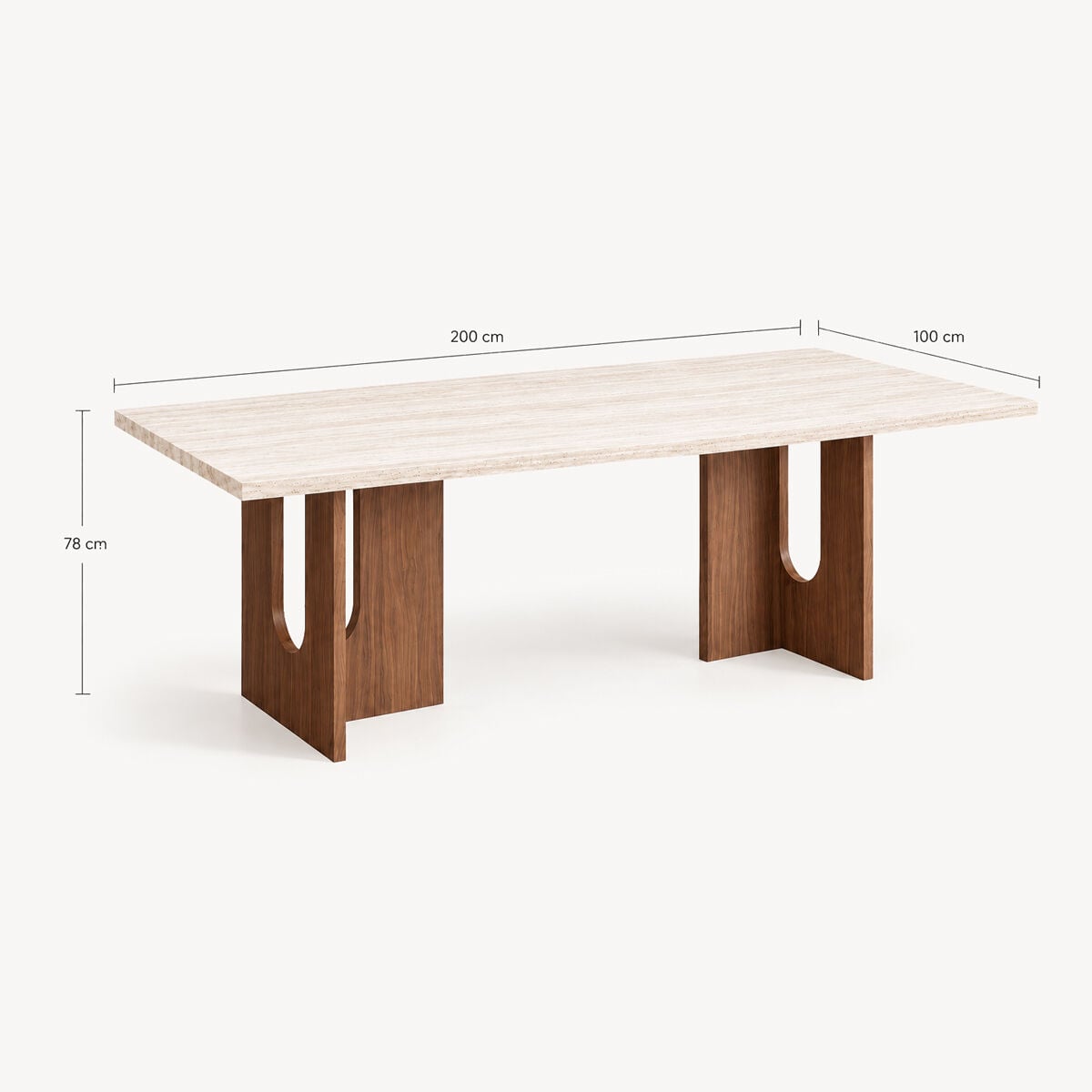Mesa de jantar ALVOR em mdf, , large