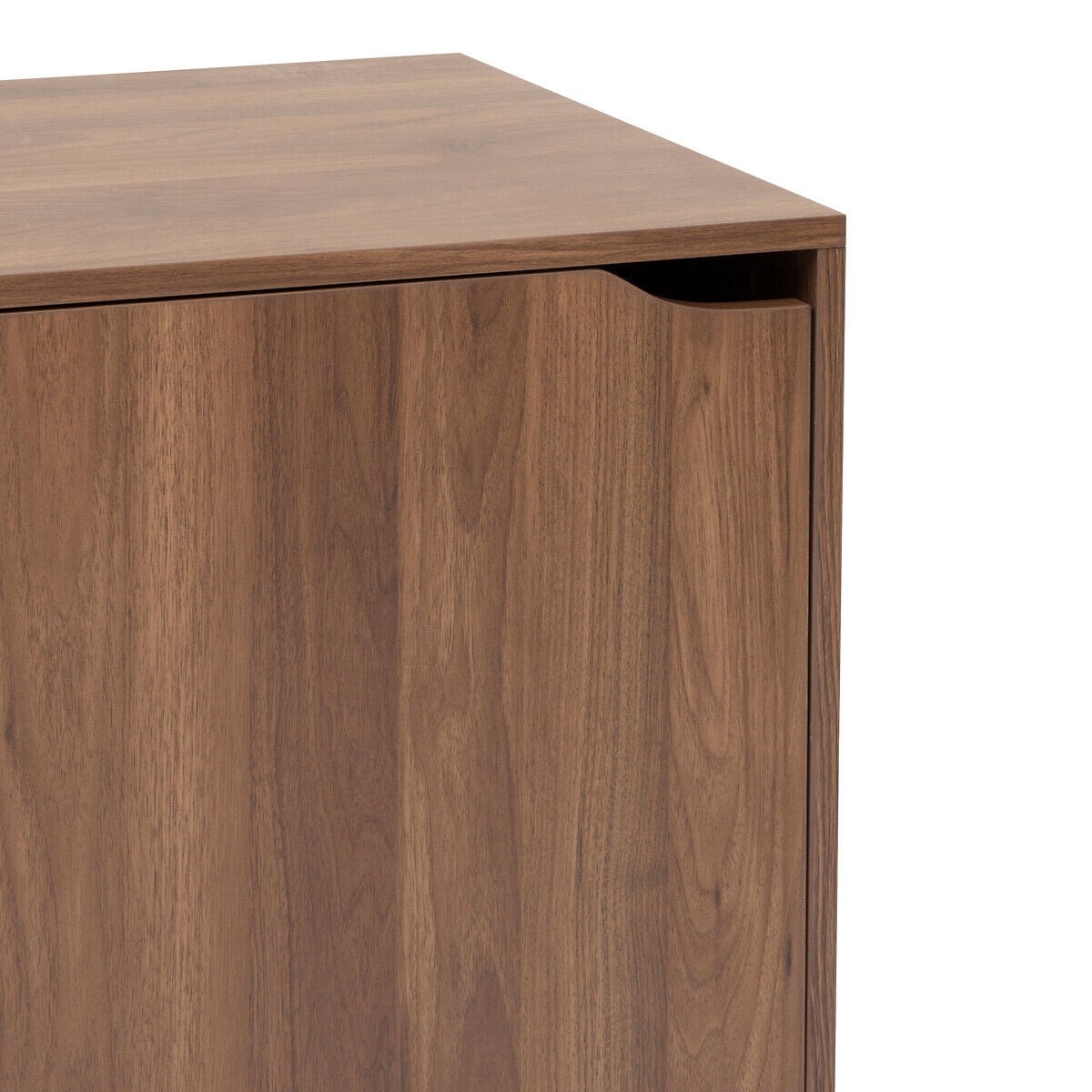 Aparador SLIDY castanho em mdf com 2 portas, , large