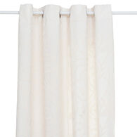Cortina jacquard WILLOW marfil 135x260cm