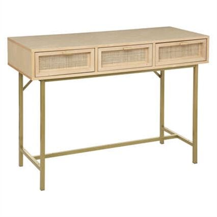 Consola RAYO beige con 3 cajones, , large