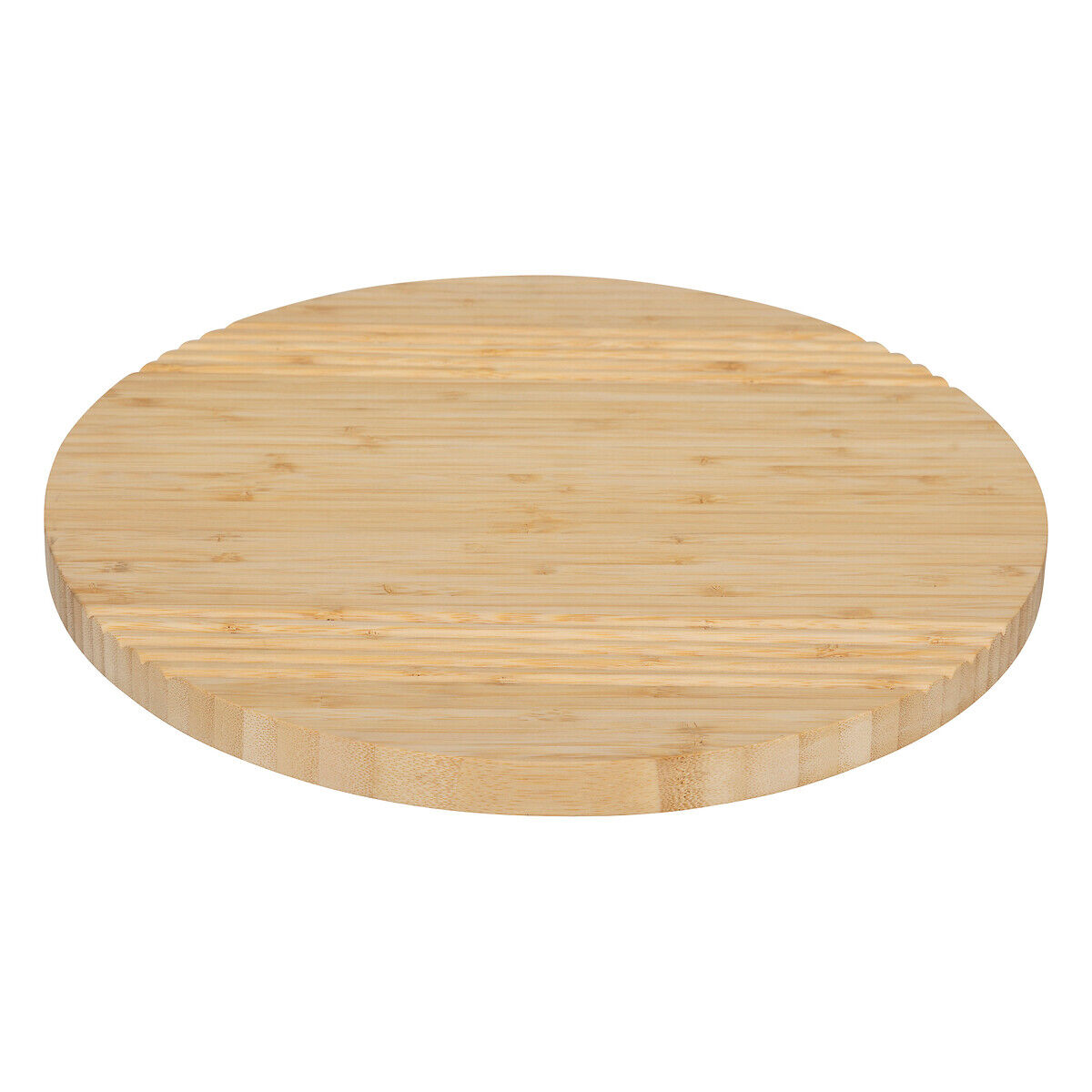 Tábua giratória bege em bambu 35cm, , large
