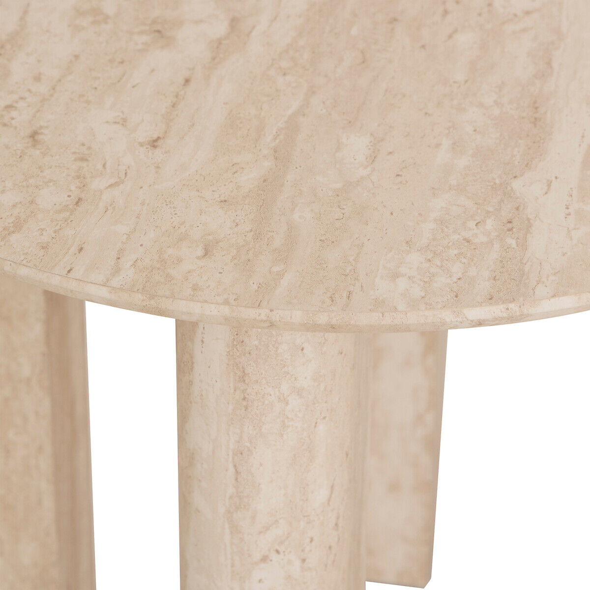 Mesa de apoio ANAYA bege em mdf, , large
