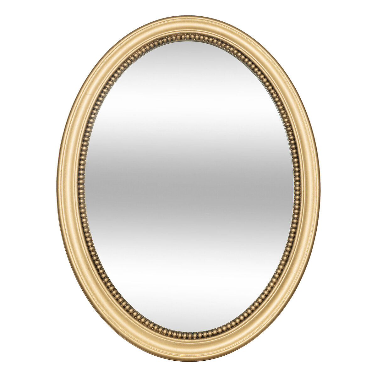 Espelho de parede VICTORIA dourado em mdf 53cm, , large