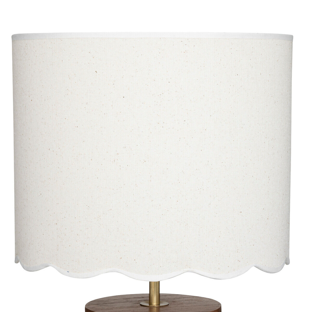Candeeiro de mesa VANIA castanho em madeira 50cm, , large