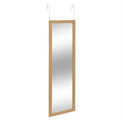 Espelho wc TASSO castanho para porta 109cm, , large