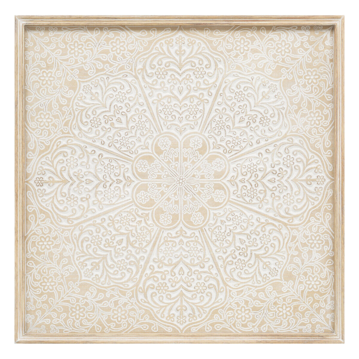 Quadro decorativo TIMEA bege 60x60cm, , large
