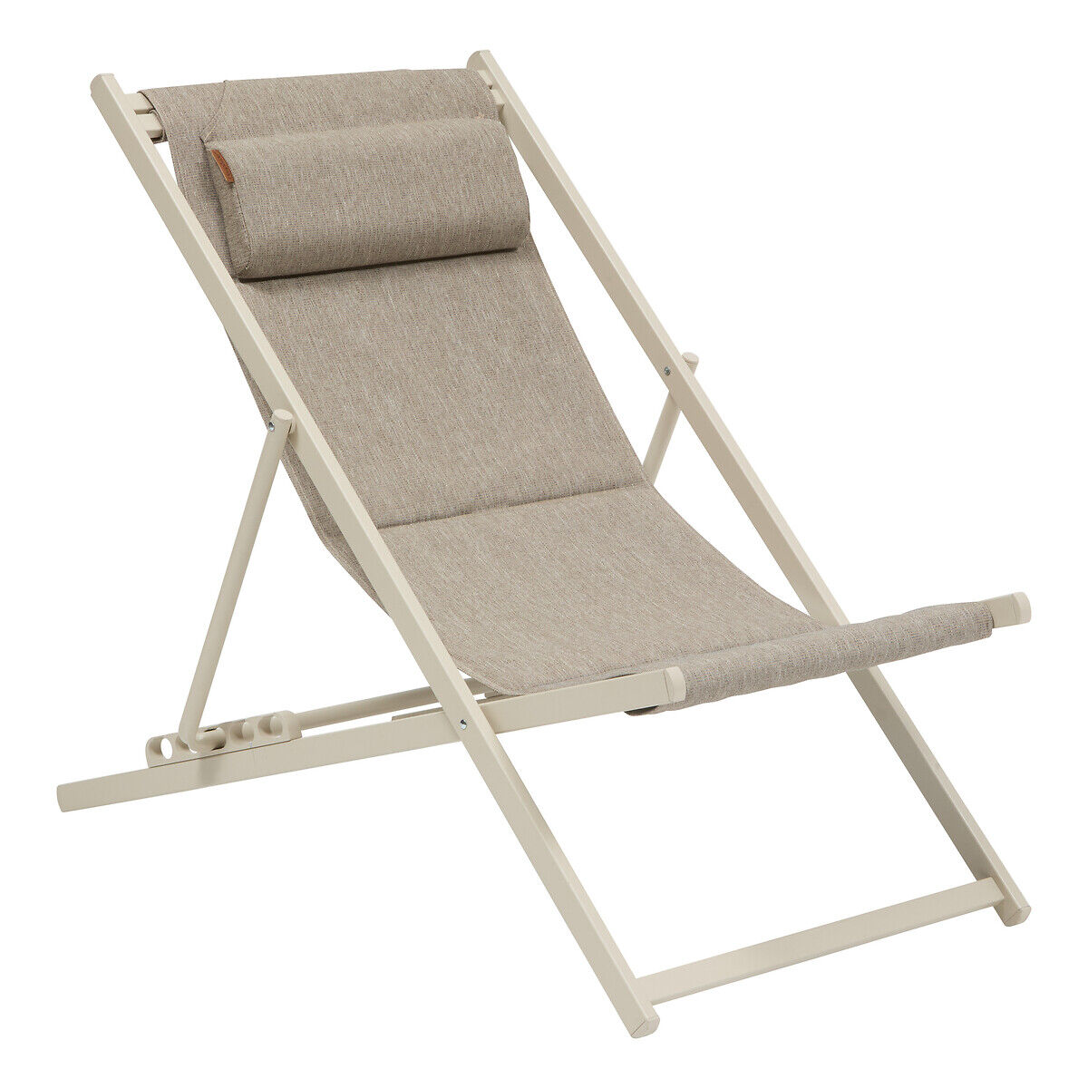 Reclining chair LUNIVIA in aluminium and textilene, , large