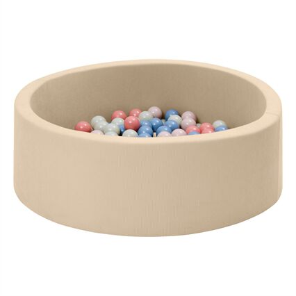 Piscina de 100 bolas MOOVY bege, , large