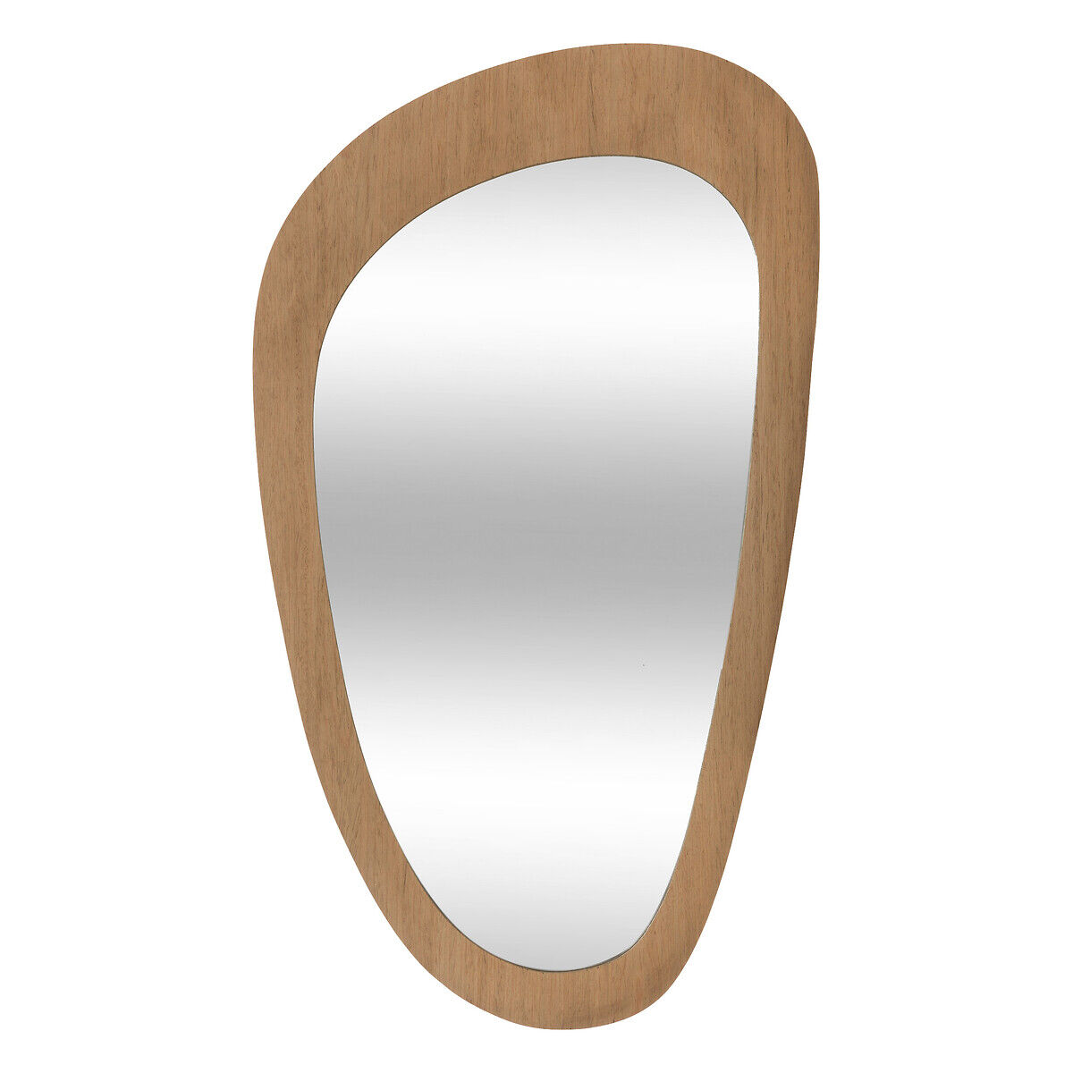 Espelho de parede SOPHIE castanho em mdf 70cm, , large