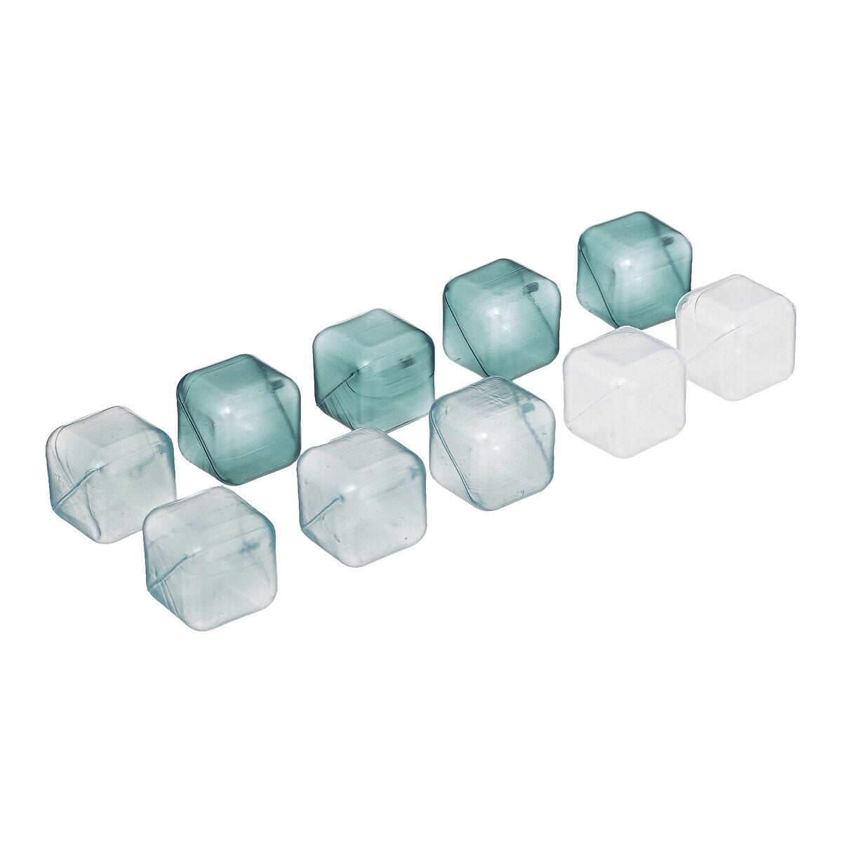 Conjunto de 10 cubos de gelo reutilizáveis, , large