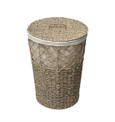 Cesto wc bege PALHINHA 41l, , large