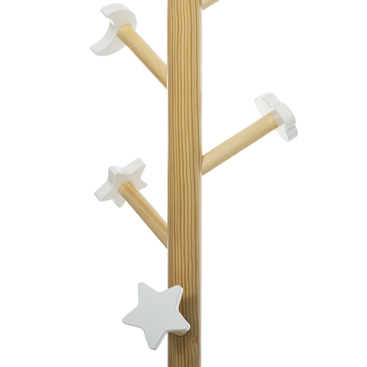 Cabibe de pé NUVEM branco com 5 ganchos, , large