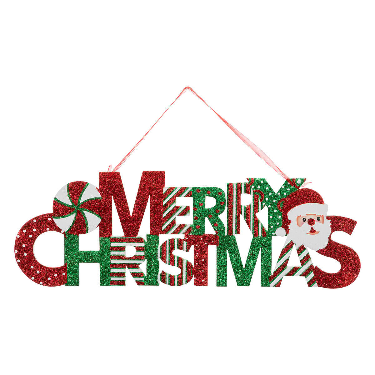 Placa merry christmas CANDYLAND, , large