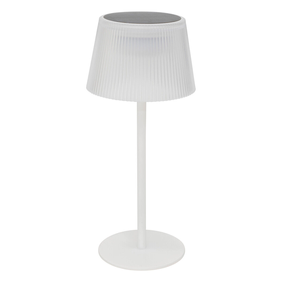Candeeiro Solar USB Katy Branco, , large