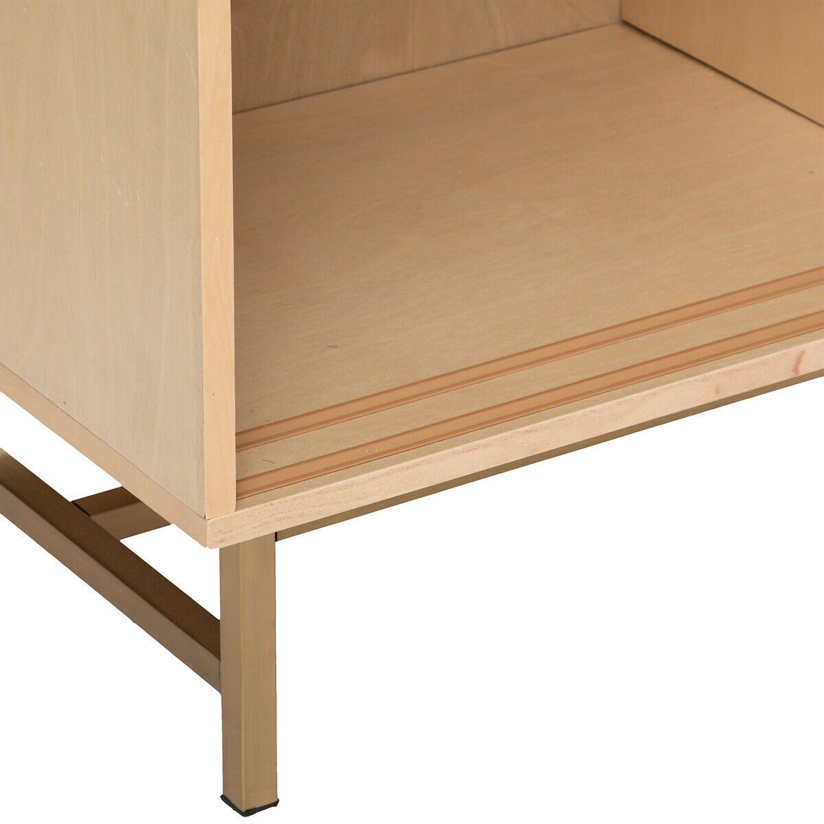 Móvel tv com 1 porta LE COLLECTIONNEUR bege 140cm, , large
