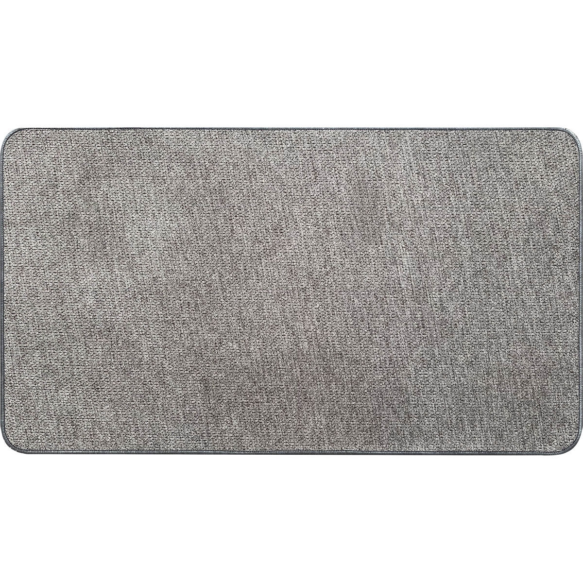 Tapete de entrada HEXAGONE cinza claro 45x80cm, , large