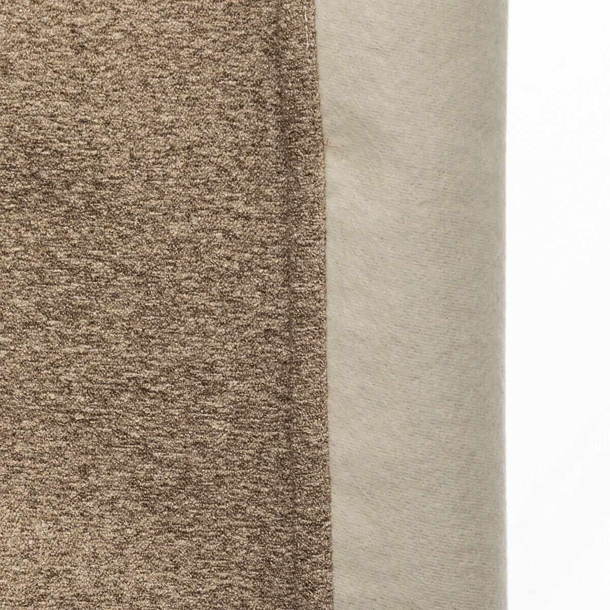 Cortina AUTOMNE bouclette taupe isolante 140x260cm, , large