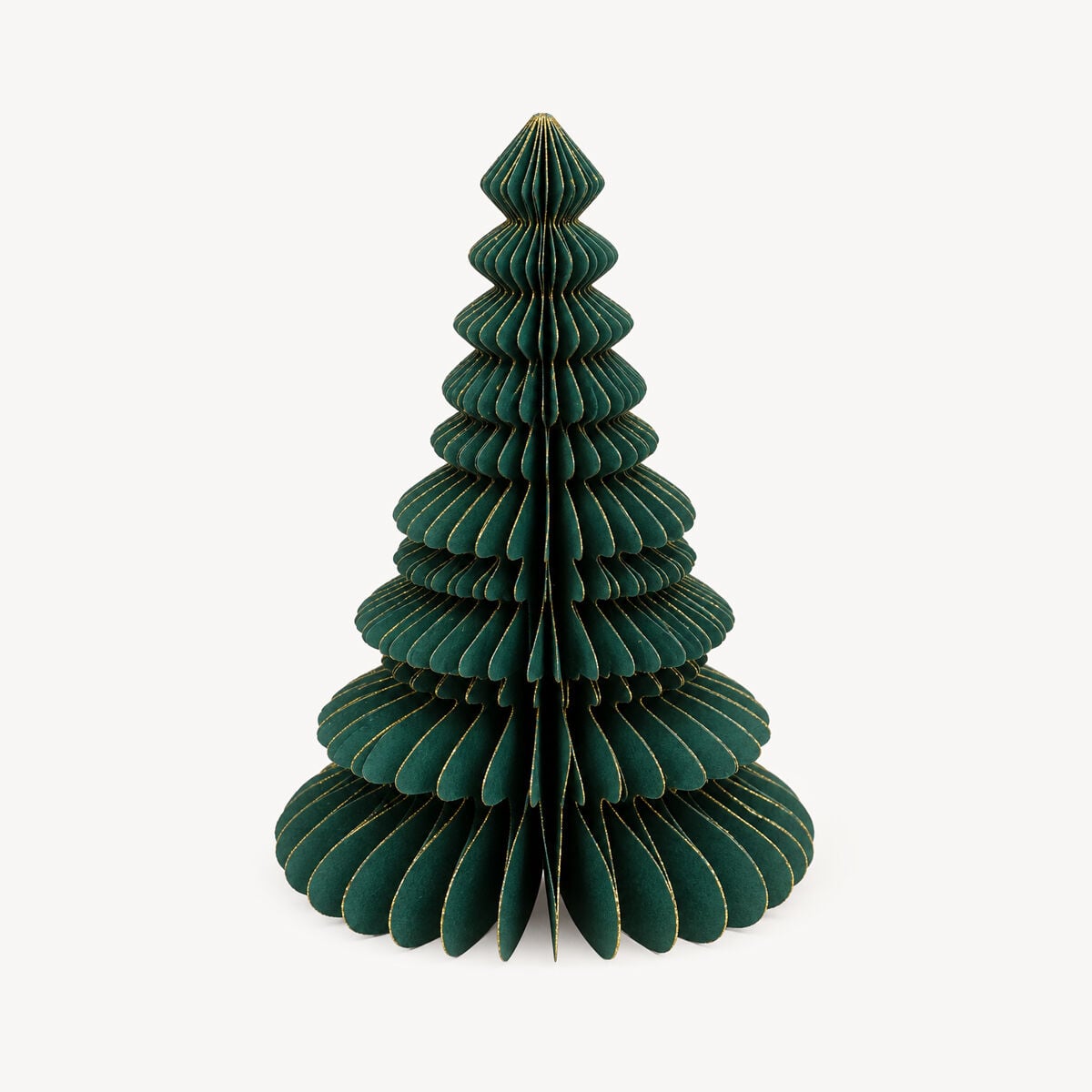 Origami Christmas tree red, , large