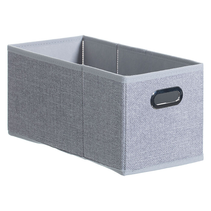Storage box dark grey, , large