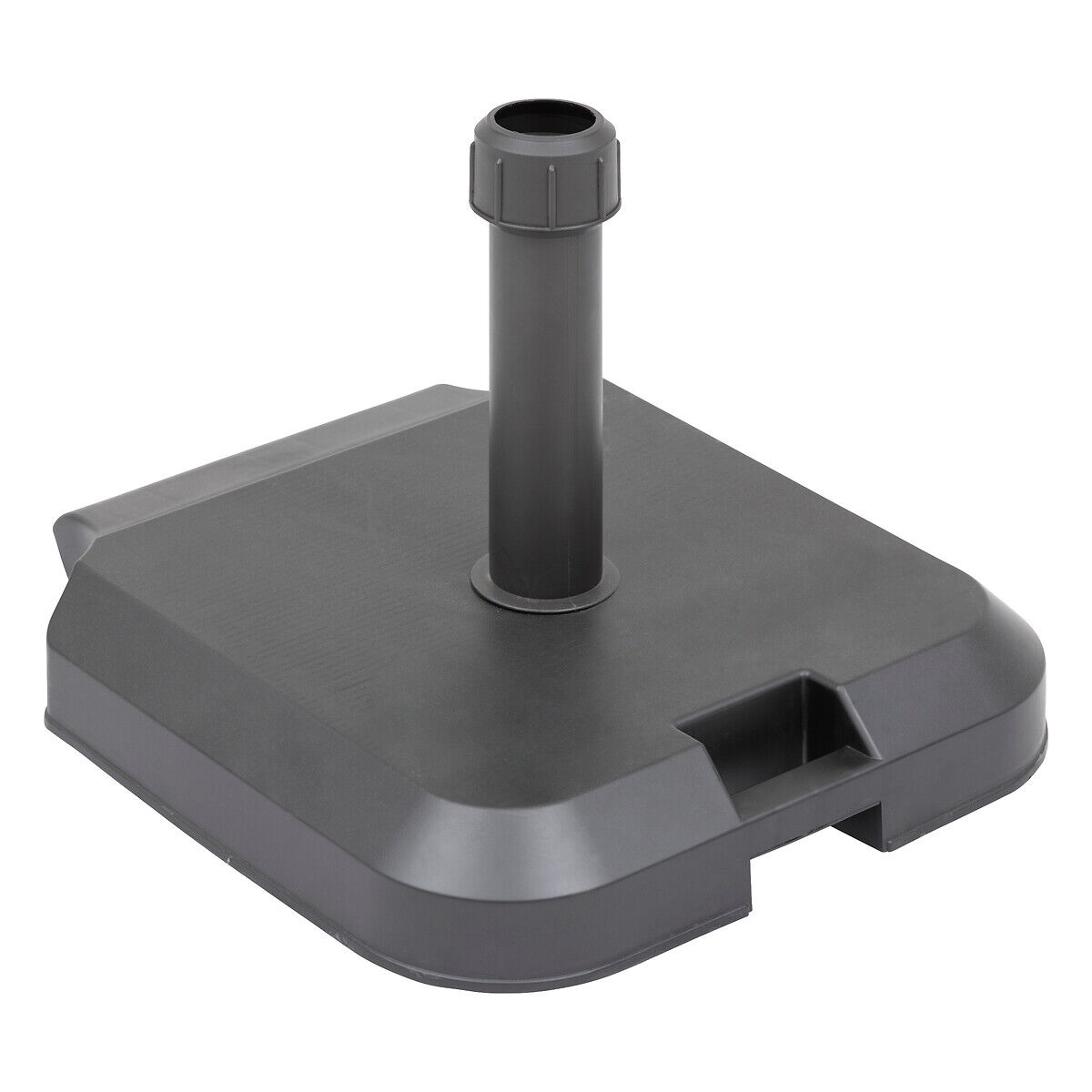 Base para guarda-sol OPANEO preto em betão, , large