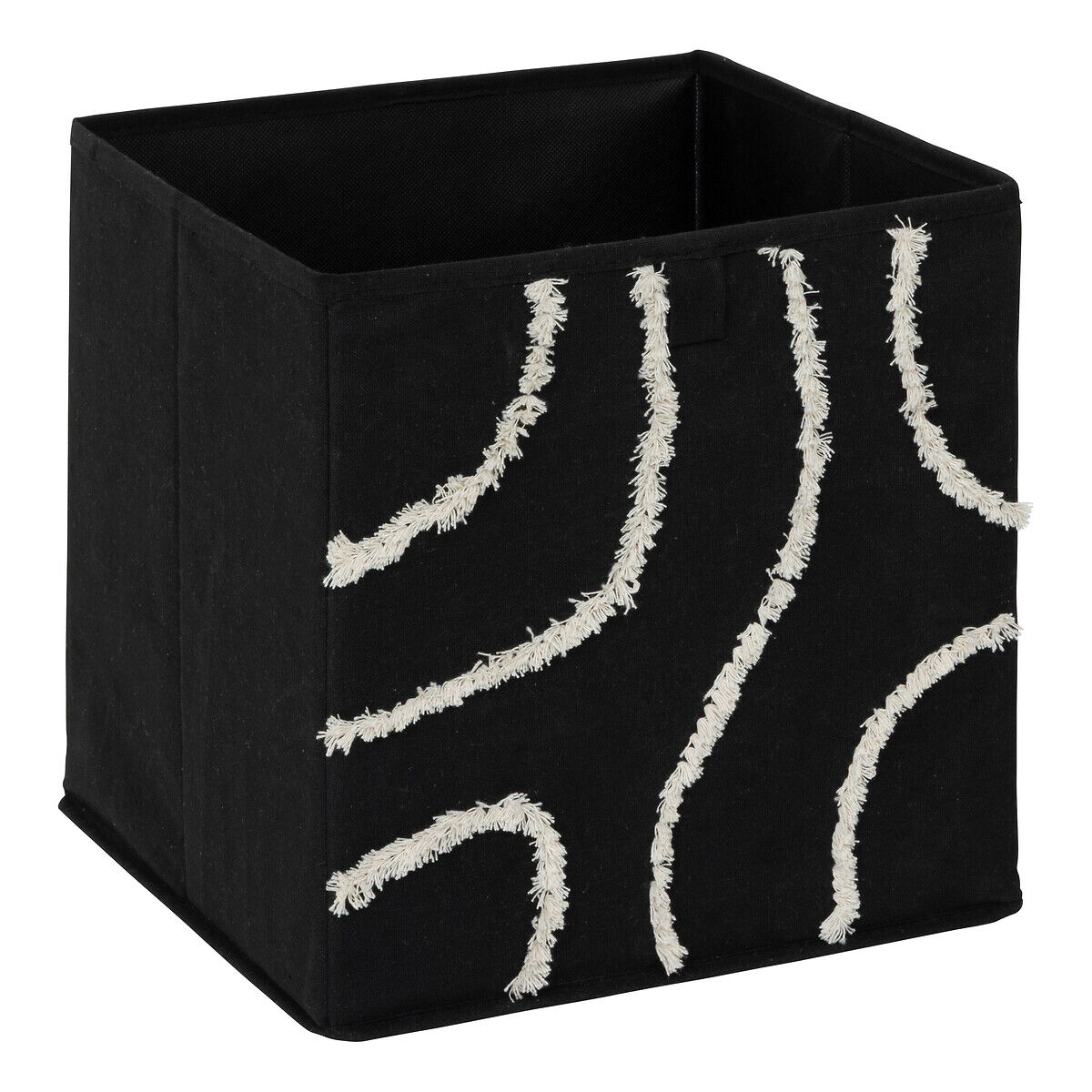 Caixa de arrumação BALI preto 31x31cm, , large
