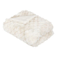 Manta de felpa beige INUIT 