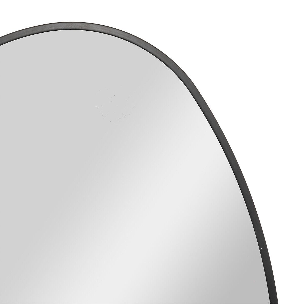 Espejo De Pared Metal Negro 55x1.6x75Cm, , large