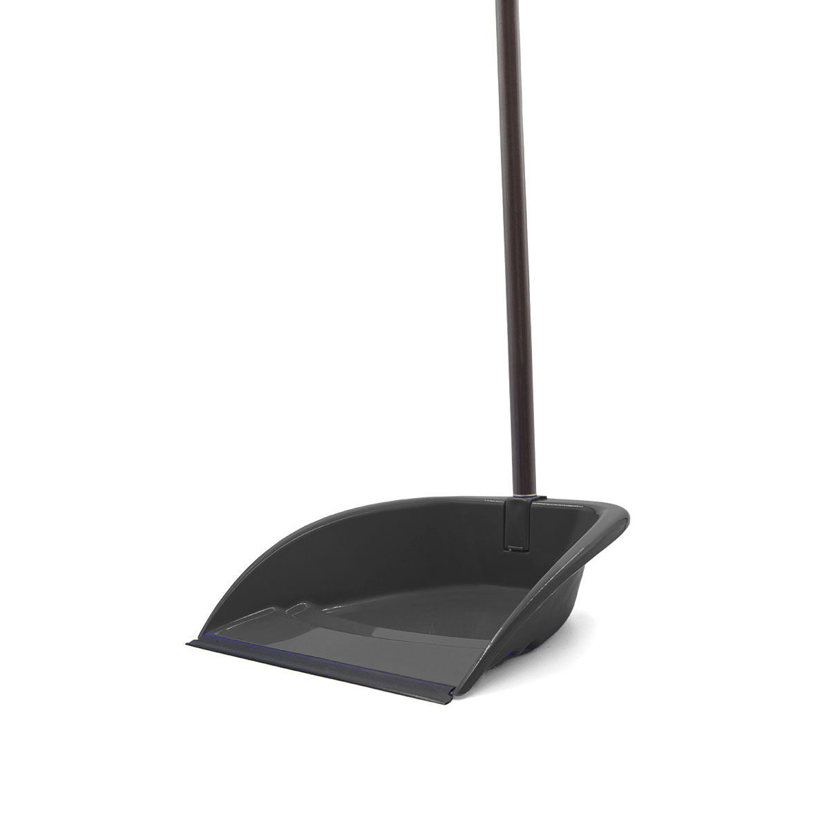 Apanhador lixo com cabo cinza, , large