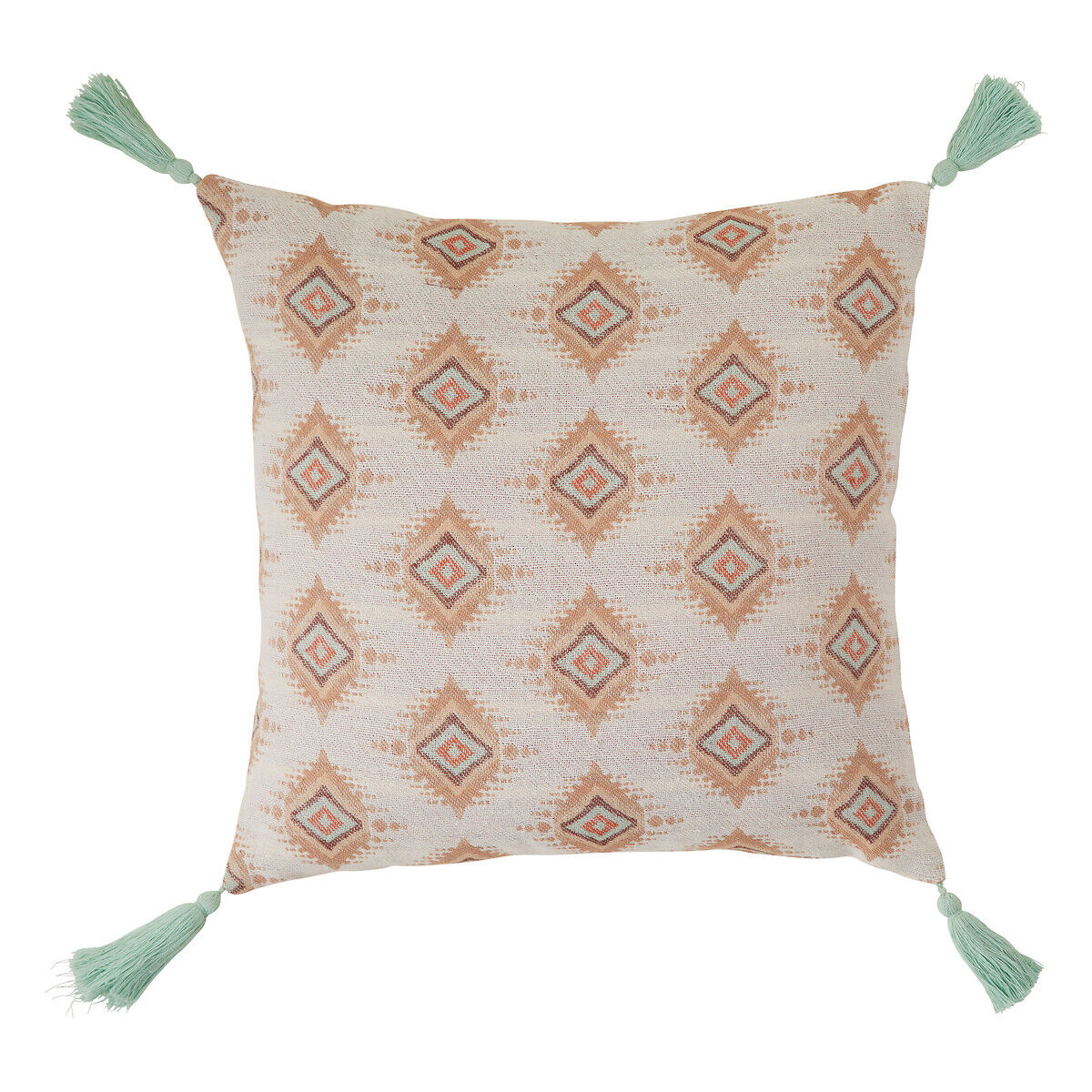 Almofada decorativa IKAT jacquard 38x38cm, , large